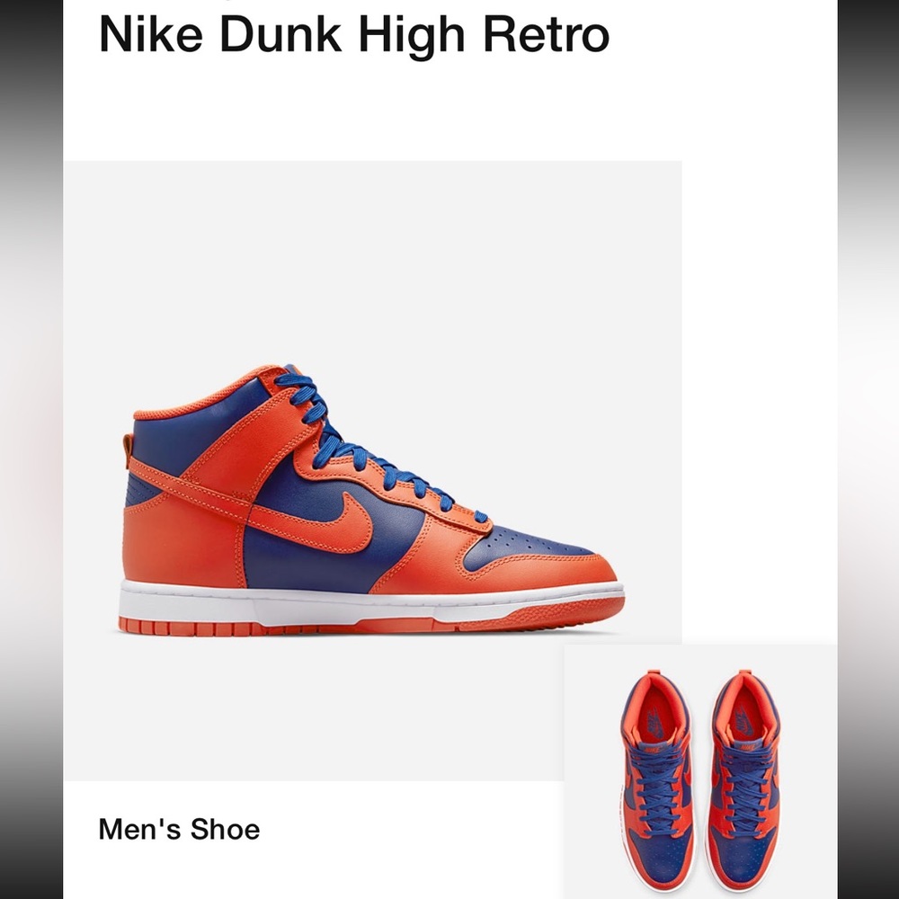 nike dunk high retro